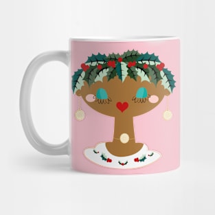 Holly Berry MCM design C (Holt Howard Vase) Mug